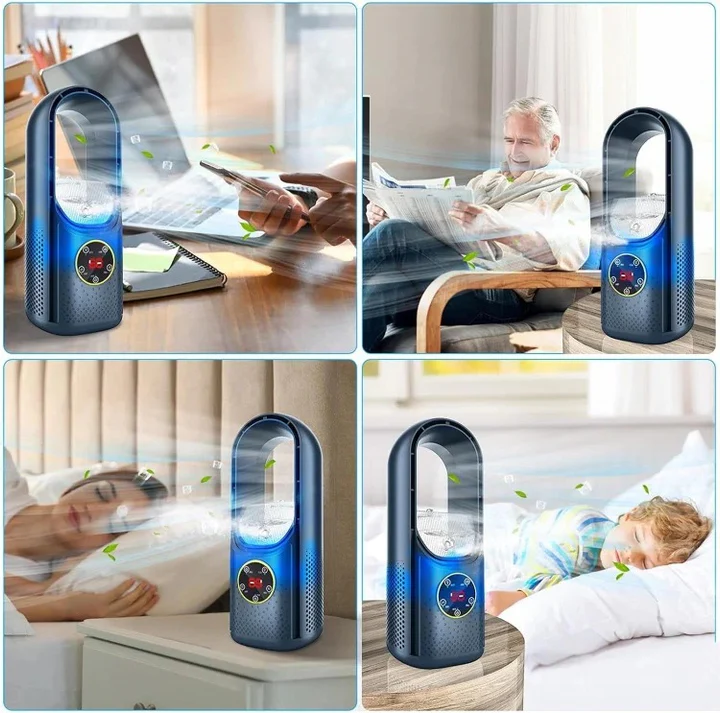 Compact Bladeless Air Cooler – Portable and Quiet Cooling Device