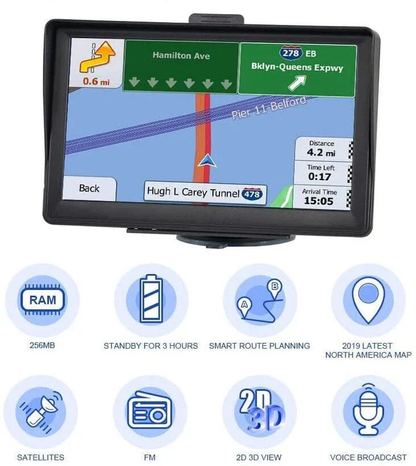 7-Inch GPS Navigation Device
