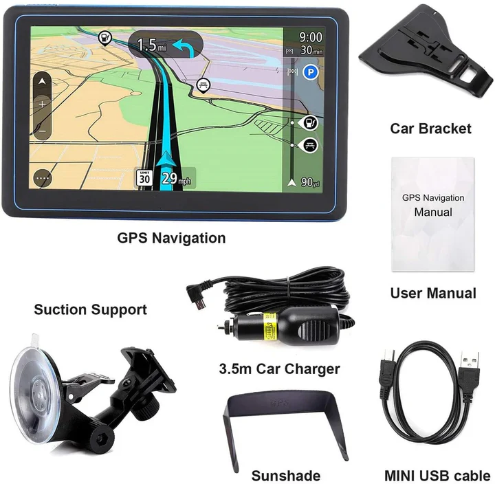 7-Inch GPS Navigation Device