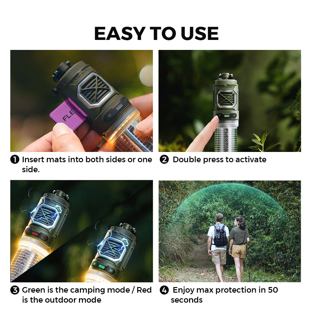 All-in-One Mosquito Defense & Illumination | Ultimate Outdoor Companion