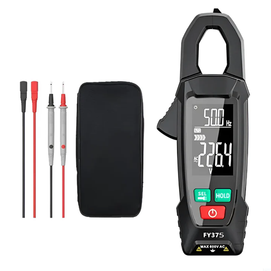 Clamp Meter for AC and DC Electric Measurements