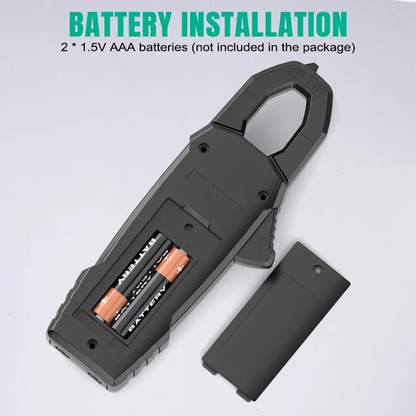 Clamp Meter for AC and DC Electric Measurements