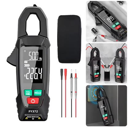 Clamp Meter for AC and DC Electric Measurements