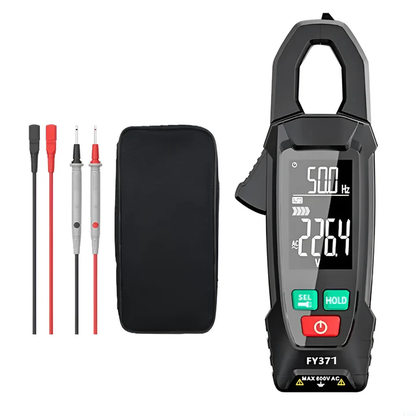 Clamp Meter for AC and DC Electric Measurements