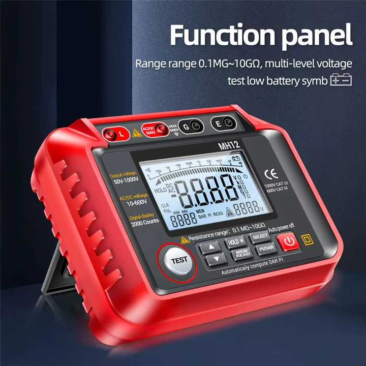 High Resistance Voltage Tester Megohmmeter Tool