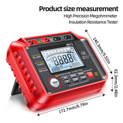 High Resistance Voltage Tester Megohmmeter Tool