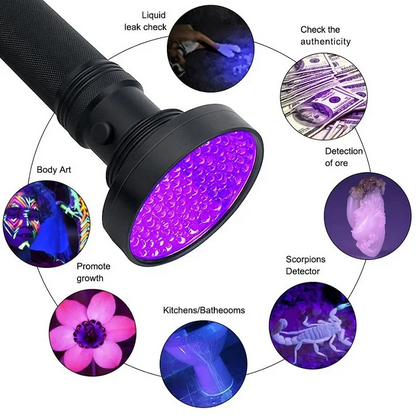 UV Light Detection Tool for Bed Bugs and Stains