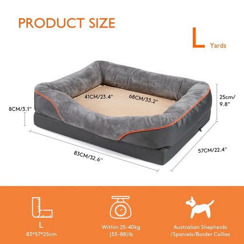 Cushioned Side Orthopedic Beds for Dogs