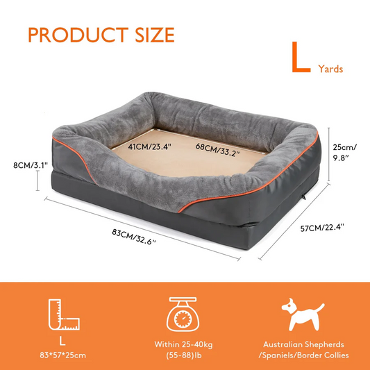 Cushioned Side Orthopedic Beds for Dogs