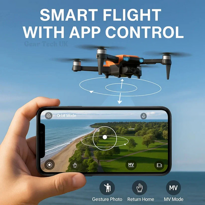 8K HD Professional Drone Featuring Dual Cameras, GPS, and Brushless Motors