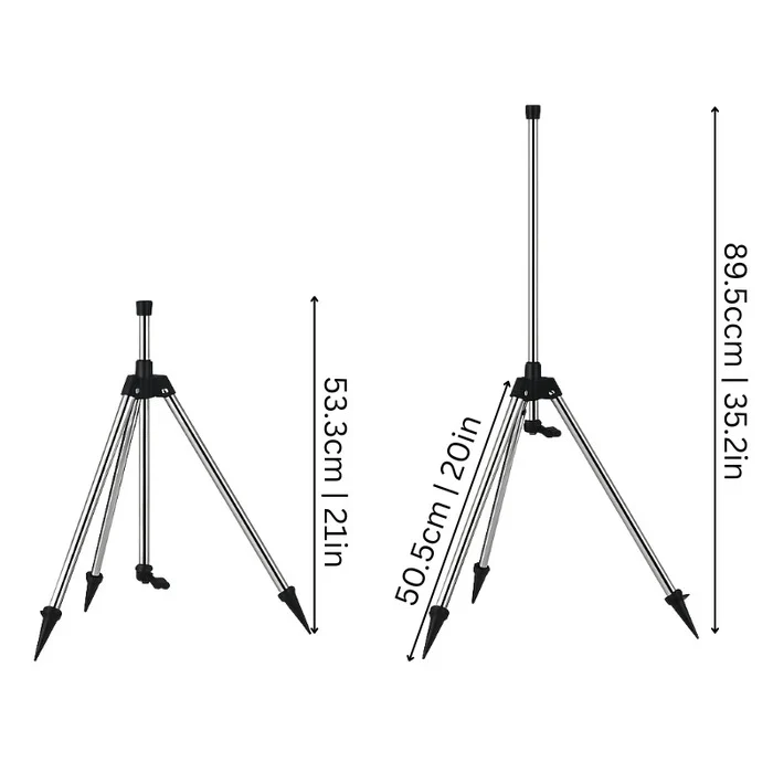 Rotating Tripod Sprinkler with High Pressure System
