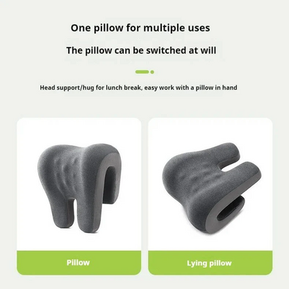 Ergonomic Neck and Head Support Cushion for Office Chairs