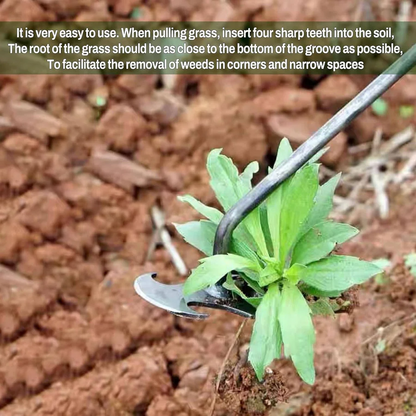 Ergonomic Weed Removal Tool for Effortless Gardening