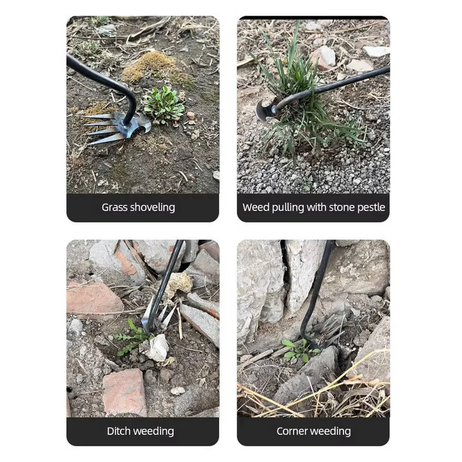 Ergonomic Weed Removal Tool for Effortless Gardening