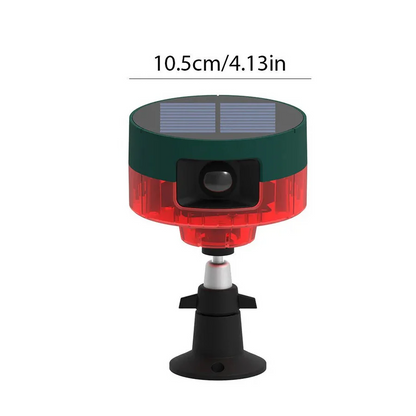 360-Degree Solar Animal Repeller for Birds, Pigeons, Boars, Rabbits, and Deer