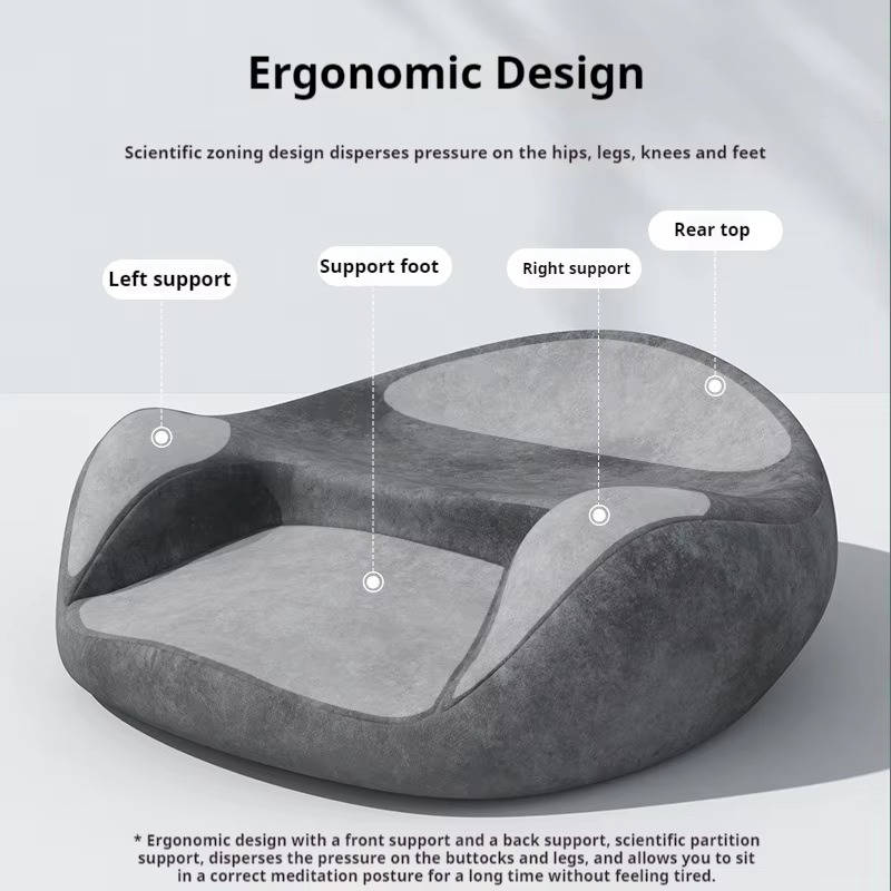 Memory Foam Support Cushion for Comfortable Meditation – Ergonomic Design
