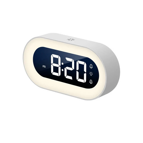 Gentle Light Alarm Clock with USB Power - Sunrise Simulation
