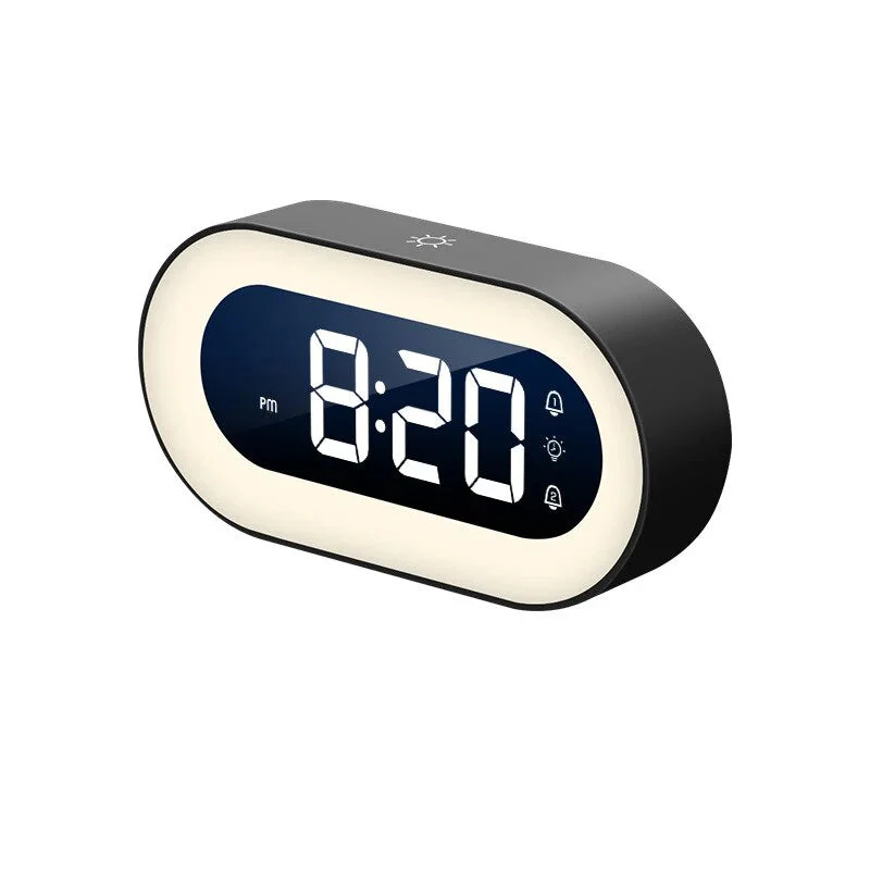 Gentle Light Alarm Clock with USB Power - Sunrise Simulation