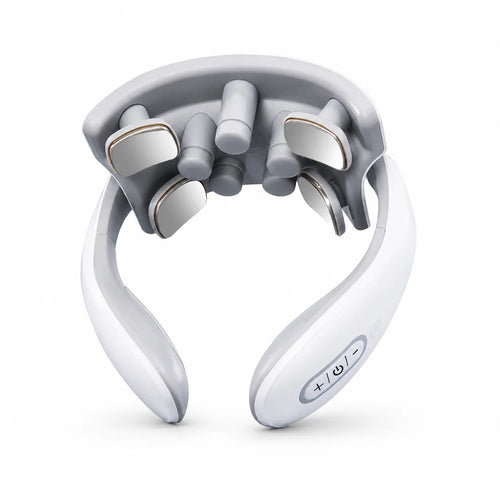 Neck Massager with 5 Settings, Soothing Heat, Comfortable Design for Home, Office & Travel