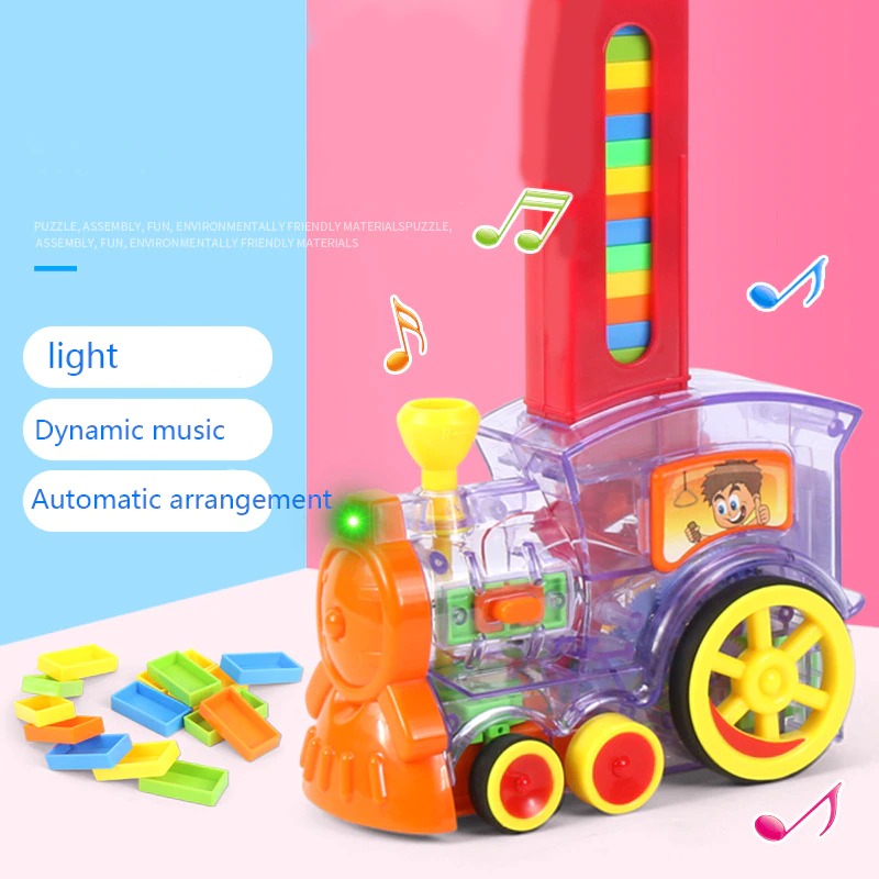 Creative Domino Train Set for Engaging Playtime