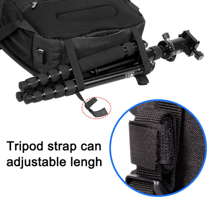 Portable Camera Bag with Quick Access Features