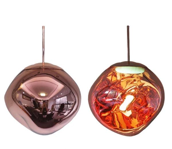 Elegant Glass Pendant Light – Modern Scandinavian Ceiling Lamp