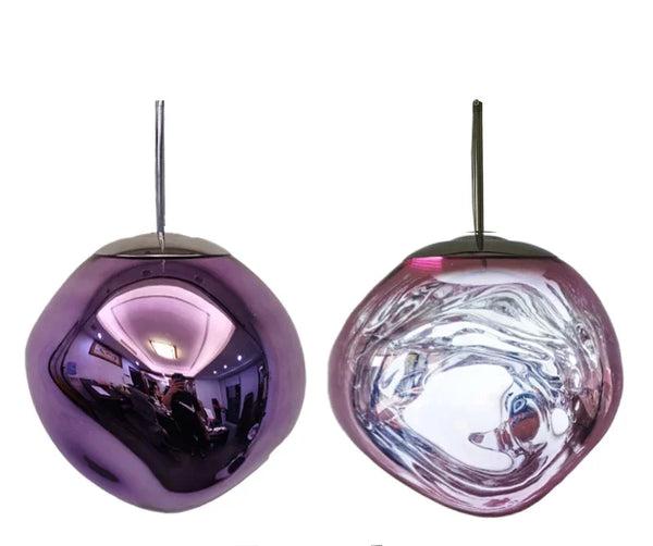 Elegant Glass Pendant Light – Modern Scandinavian Ceiling Lamp