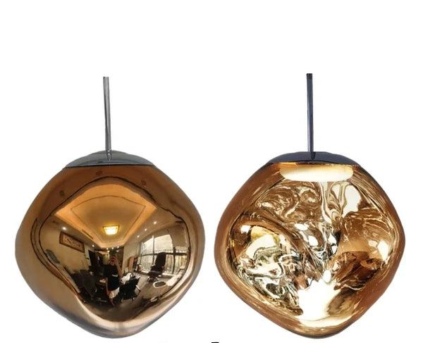 Elegant Glass Pendant Light – Modern Scandinavian Ceiling Lamp