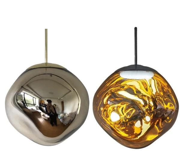 Elegant Glass Pendant Light – Modern Scandinavian Ceiling Lamp