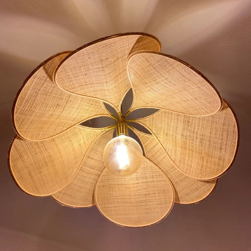 Statement Lighting for Living Room - Floral Pendant Fixture