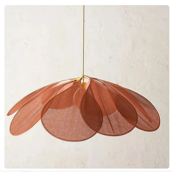 Statement Lighting for Living Room - Floral Pendant Fixture