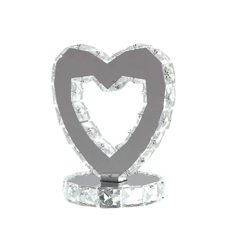 Contemporary Crystal Table Lamp for Ambient Lighting