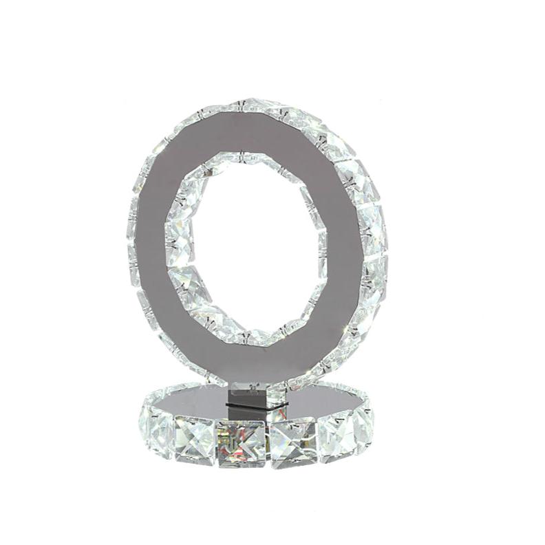 Contemporary Crystal Table Lamp for Ambient Lighting