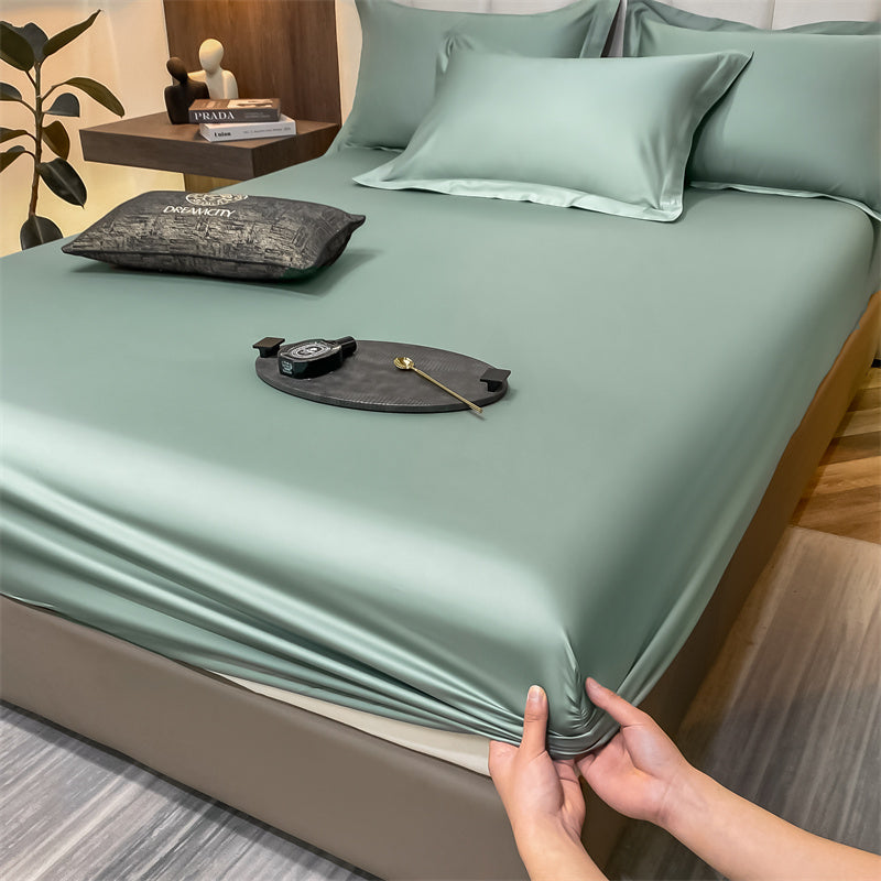 Fitted Sheet in 100% Cotton | Skin-Friendly & Breathable | Perfect Fit for All Seasons