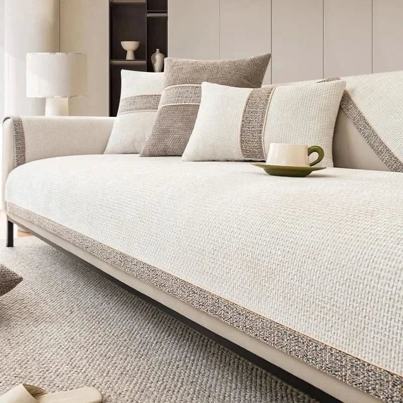 High-Quality Linen Sofa Cover