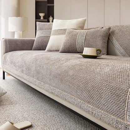 High-Quality Linen Sofa Cover