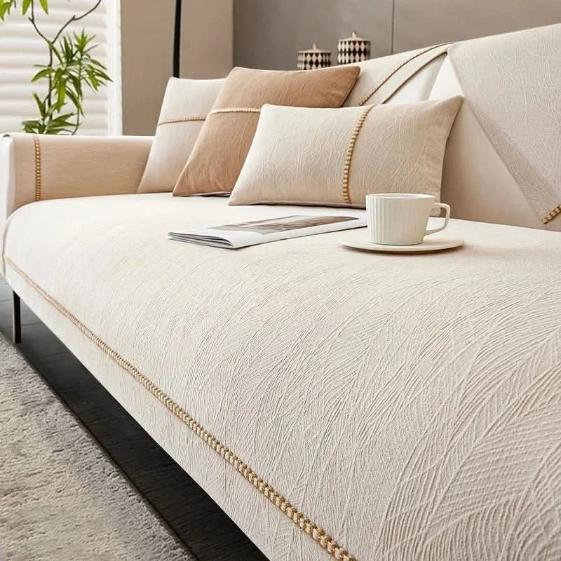 High-Quality Linen Sofa Cover