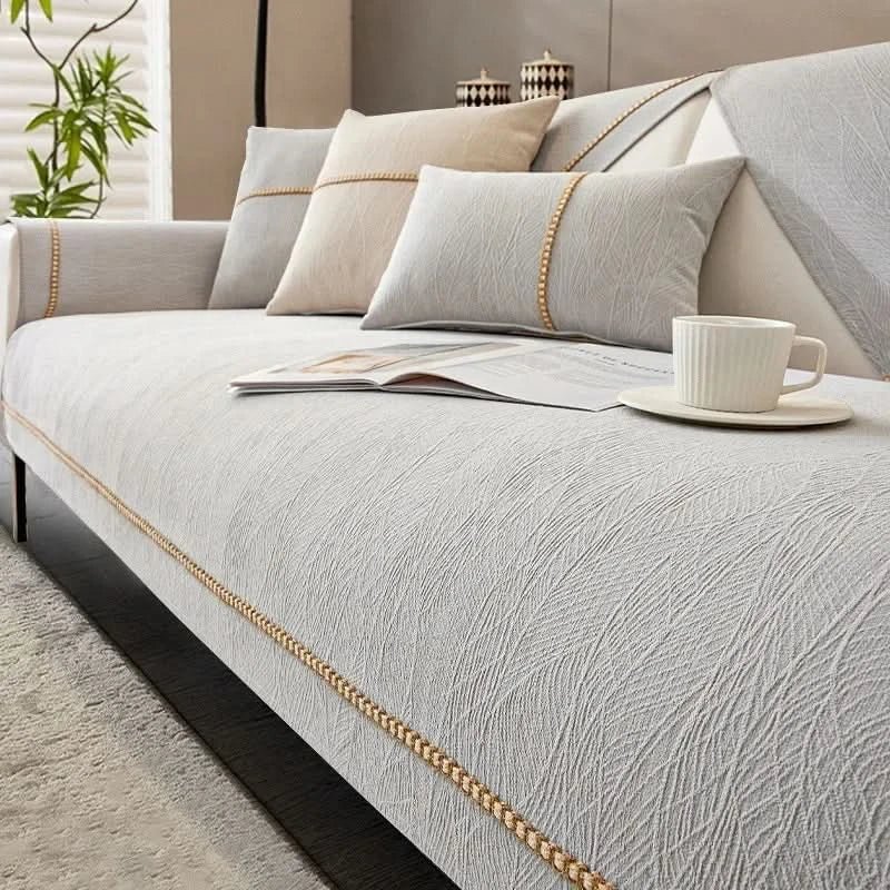 High-Quality Linen Sofa Cover