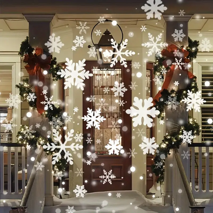 Christmas Projector with LED Snowflakes – Indoor and Outdoor Light Show