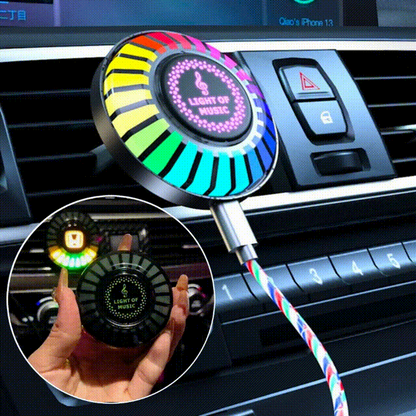 Portable RGB Sound Activation Light for On-the-Go Fun
