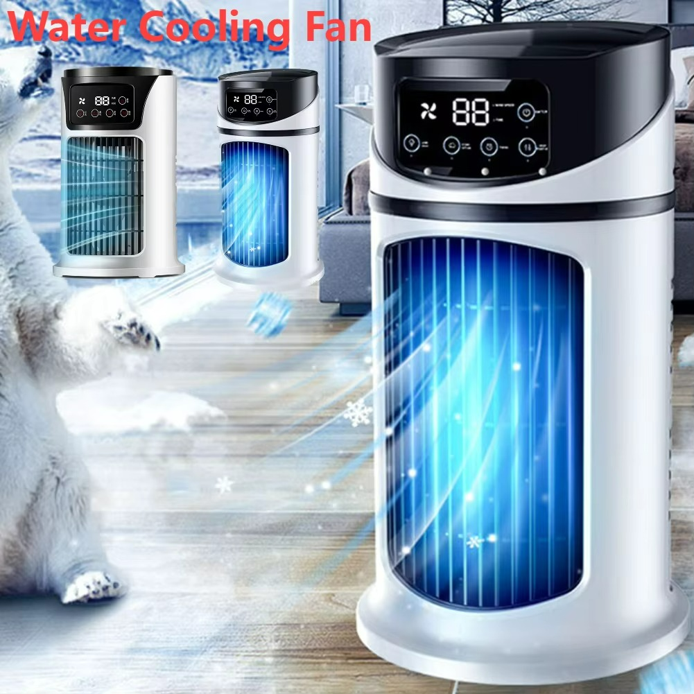 3-in-1 Mist Fan with Humidifier and LED Ambient Light