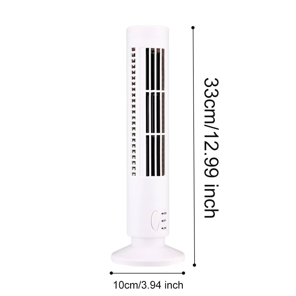 Bladeless Fan with USB Power – Stylish and Safe Airflow Device