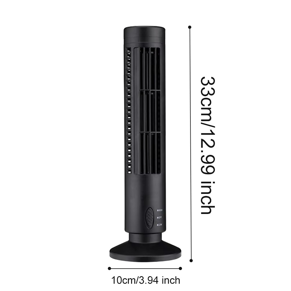 Bladeless Fan with USB Power – Stylish and Safe Airflow Device