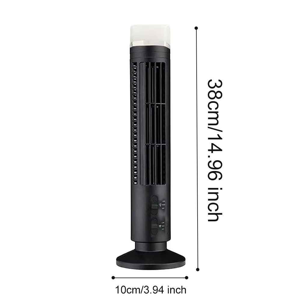 Bladeless Fan with USB Power – Stylish and Safe Airflow Device
