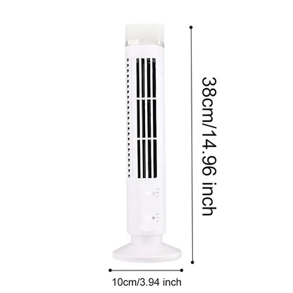 Bladeless Fan with USB Power – Stylish and Safe Airflow Device