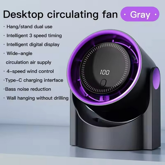 Wireless Air Cooler with Humidification and Ultra-Quiet Operation