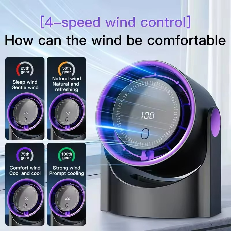 Wireless Air Cooler with Humidification and Ultra-Quiet Operation