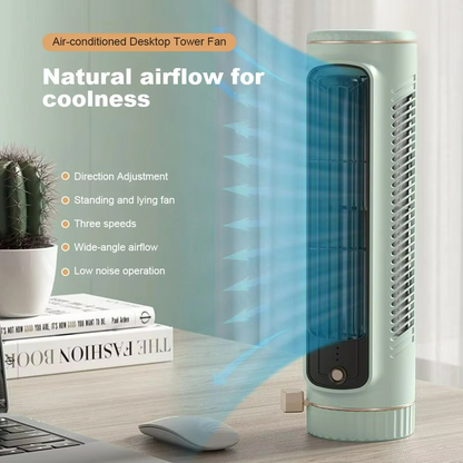 Bladeless Fan with 360° Air Circulation for a Refreshing Breeze