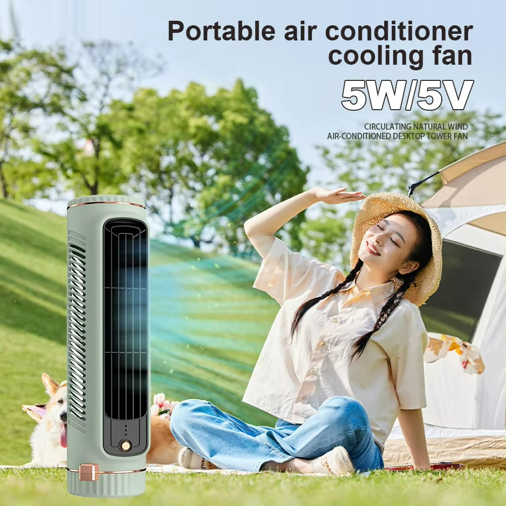 Bladeless Fan with 360° Air Circulation for a Refreshing Breeze