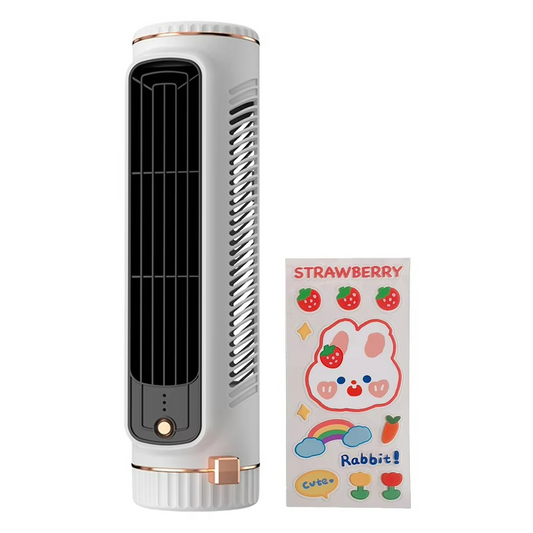Bladeless Fan with 360° Air Circulation for a Refreshing Breeze